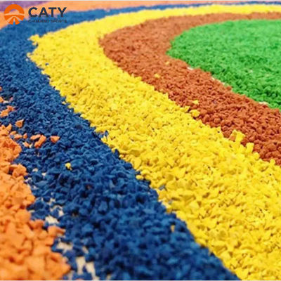 الحبيبات المطاطية الملونة EPDM للملاعب / مسار الركض / الركض