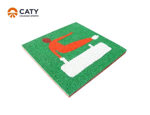 أرضية أرضية ألعاب EPDM عملية ، 1.2g / cm3 حصائر المطاط الخارجي لمنطقة اللعب