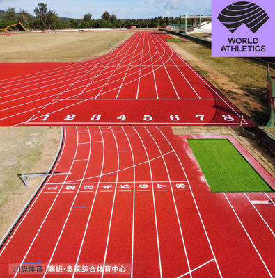 تمت الموافقة على IAAF أداء عالي EPDM المطاط الاصطناعي المضرب المضرب للرياضة المضرب للرياضة الميدان الرياضي مركز التدريب المجمع الرياضي النوادي الرياضية