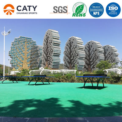 الكرات المطاطية غير السامة الملونة الأرضيات EPDM الكرات المطاطية امتصاص الصدمات