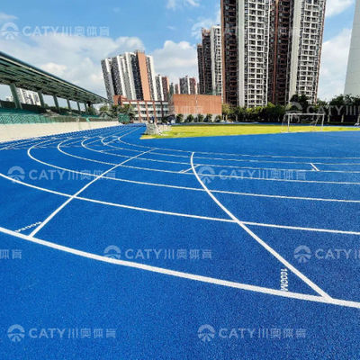 مادة Iaaf Polyurethane للسباقات الرياضية ومواد EPDM الكتل للملاعب المدرسية