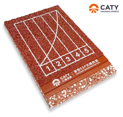 تصميم جديد لمسار الجري السلس - متين وقليل الصيانة للملاعب الرياضية