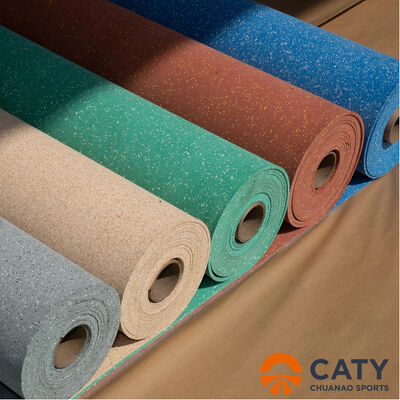 بكرة مطاط EPDM غير قابلة للانزلاق ومقاومة للتآكل، ضمان السلامة وامتصاص الضوضاء للاستخدام التجاري