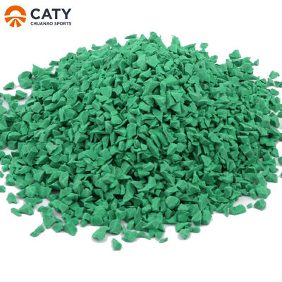 حبيبات حشو مطاطية معتمدة من ECO | حشو مرن للعشب الصناعي الآمن والمستدام