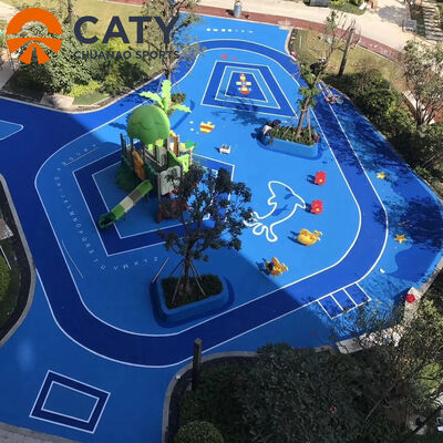 حبيبات المطاط EPDM للأرضيات الرياضية وأسطح السلامة ، جودة مستقرة للمشاريع الأوروبية