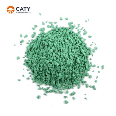 المقاومة للصدمات المقاومة للأشعة فوق البنفسجية حبات EPDM صديقة للبيئة لملء العشب الاصطناعي