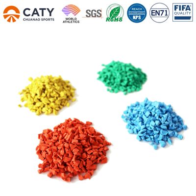 سطح الملعب المطاطي EPDM غير السام سطح الأرضيات الرياضية EPDM