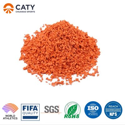 مضادة للأشعة فوق البنفسجية ألعاب رياضية مضادة للركض المواد الملاعب مقاومة للارتداء حبيبات المطاط EPDM