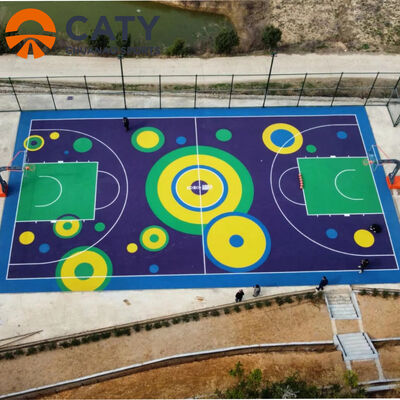 أرضية مطاطية ملائمة للبيئة للملاعب مصممة لتحسين السلامة والحد من الإصابات في مناطق اللعب المدرسية والمجتمعية