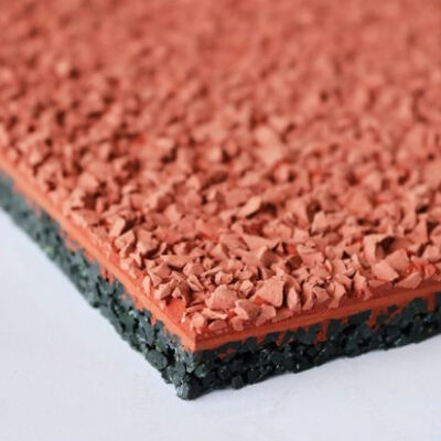 تركيب مضمار جري رياضي من مطاط EPDM و SBR معتمد من WA