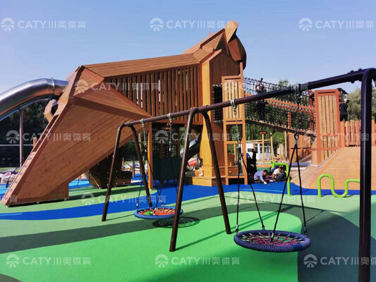 أسطح ملاعب صلبة وآمنة حبيبات مطاطية EPDM للأطفال
