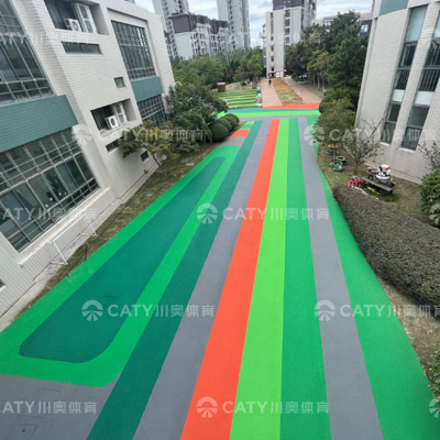 أرضية مطاطية EPDM مقاومة للأشعة فوق البنفسجية 1-3mm للأطفال